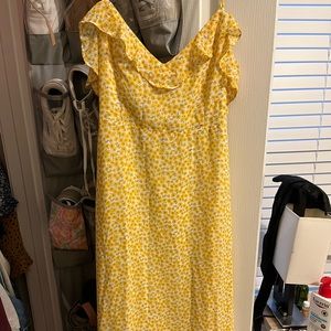 Yellow maxi dress Windsor